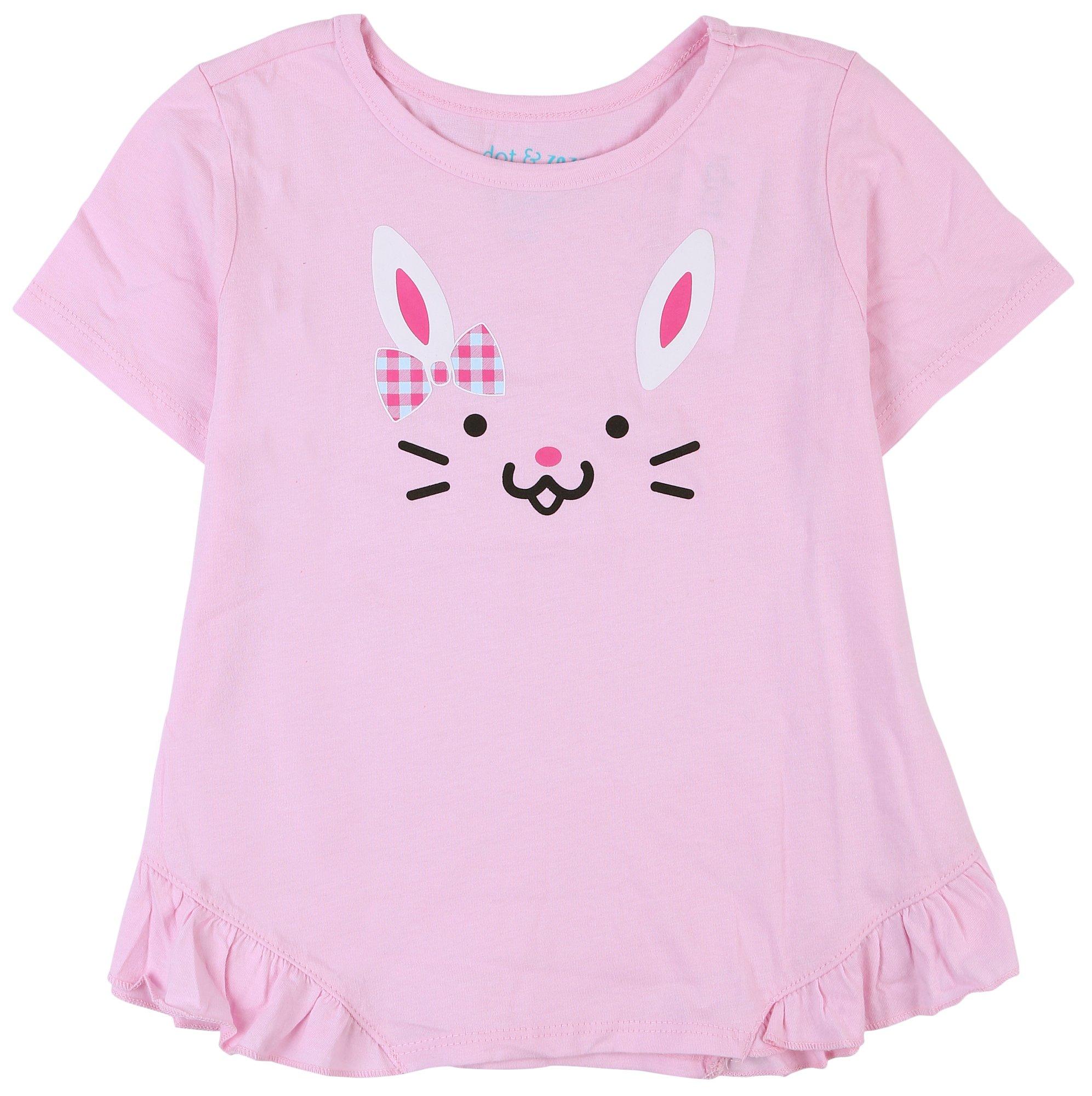 DOT & ZAZZ Baby Girls Bunny Face Dress