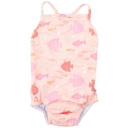 Baby Girls Fish One Piece Swimsuits