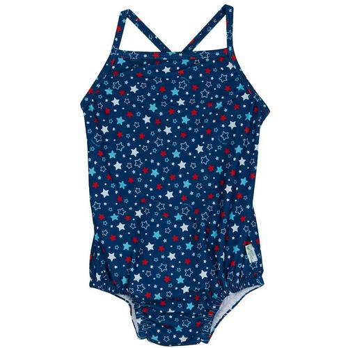 Green Sprouts Baby Girls 1-pc. Americana Swimsuits