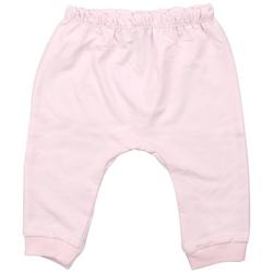 Baby Girls Solid French Terry Paper Bag Pant