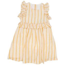 Baby Girls 2-pc. Striped Ruched Sundress Set