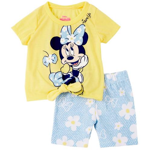 Minnie Mouse Baby Girls 2-pc. Daisy Minnie Mouse