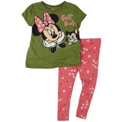 Baby Girls 2-pc Classic Minnie Mouse Pant Set