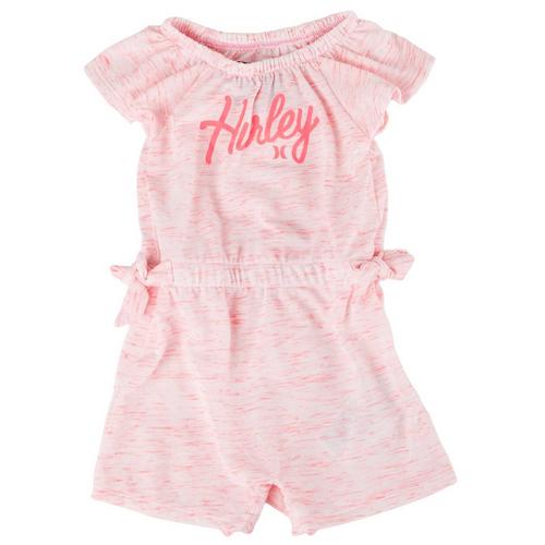 Hurley Baby Girls Solid 2 Bows Off The