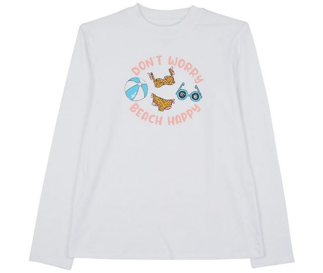 Reel Legends Toddler Girls Crew Graphic T-Shirt