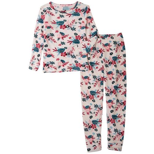 Cutie Pie Baby Toddler Girls 2-pc. Floral Pajama