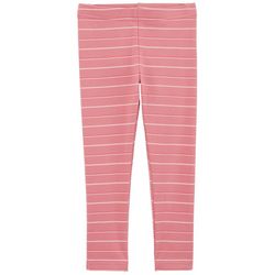Carters Toddler Girls Pink Stripe Leggings