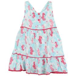 Toddler Girls Flamingo Sleeveless Dress