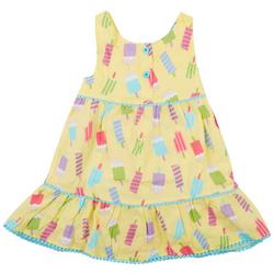 Toddler Girls Popsicle Sleeveless Dress