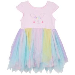 WILLOW AND WYATT Toddler Girls Bunny Tutu Dress