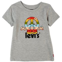 Levi's Toddler Girls Peace Short Sleeve T-Shirt