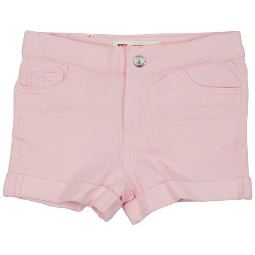 Levis Toddler Girls Solid Girlfriend Shorty Shorts