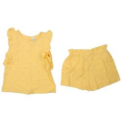 Toddler Girls 2-pc. Sunny Gauze Short Set