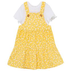 Little Me Toddler Girls 2-pc. Ditsy Floral Dress Set