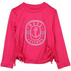 Reel Legends Toddler Girls Long Sleeve Shirt