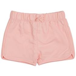 Toddler Girls French Terry Solid Shorts