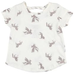 Limited Too Toddler Girls Glitter Unicorn Print Top