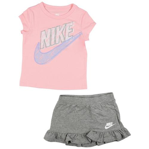 Nike Toddler Girls 2-pc. Nike Swoosh Scooter Pink