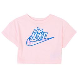 Nike Toddler Girls Spring Break Logo Crop T-Shirt
