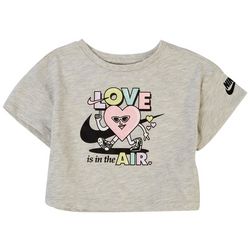 Nike Toddler Girls Love Is In The Air Crop T-Shirt