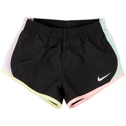 Nike Toddler Girls Solid Contract Trim Shorts