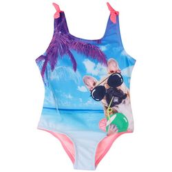 Limited Too Toddler Girls Beach Puppy Swimsuit