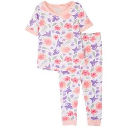 Sleep On It Toddler Girls 2-pc. Floral Garden Pajama Set