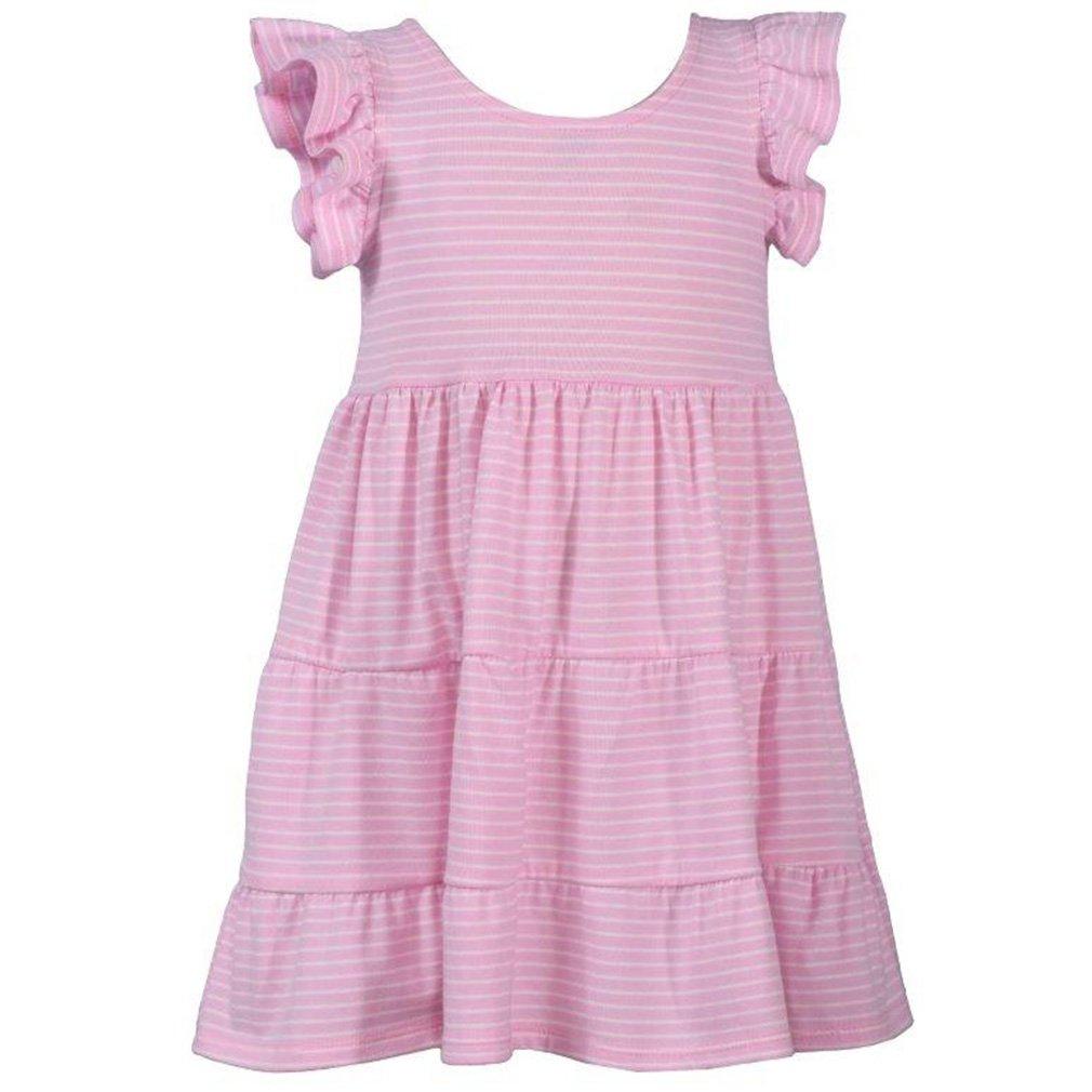 Toddler Girls Ruffle 3 Tier Flutter Dress