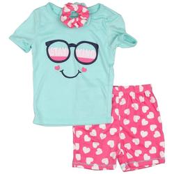 Toddler Girls 2-pc. Sunglasses Short Set