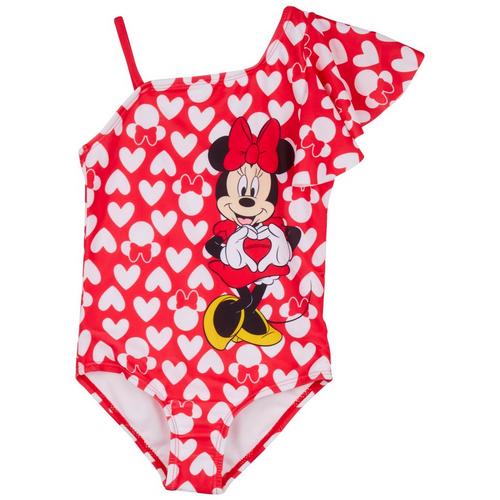 Disney Toddler Girls Minnie Mouse One Piece Swimsuit