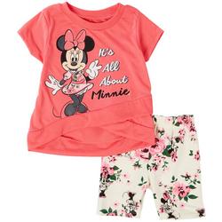 Toddler Girls 2-pc. All About Minnie Short Set