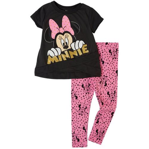 Minnie Mouse Toddler Girls Pant Set