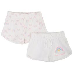 Love Republic Toddler Girls 2-pk. Rainbow Fleece Short Set
