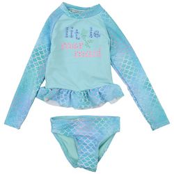 Toddler Girls 2-pc. Mermaid Swimsuit Set