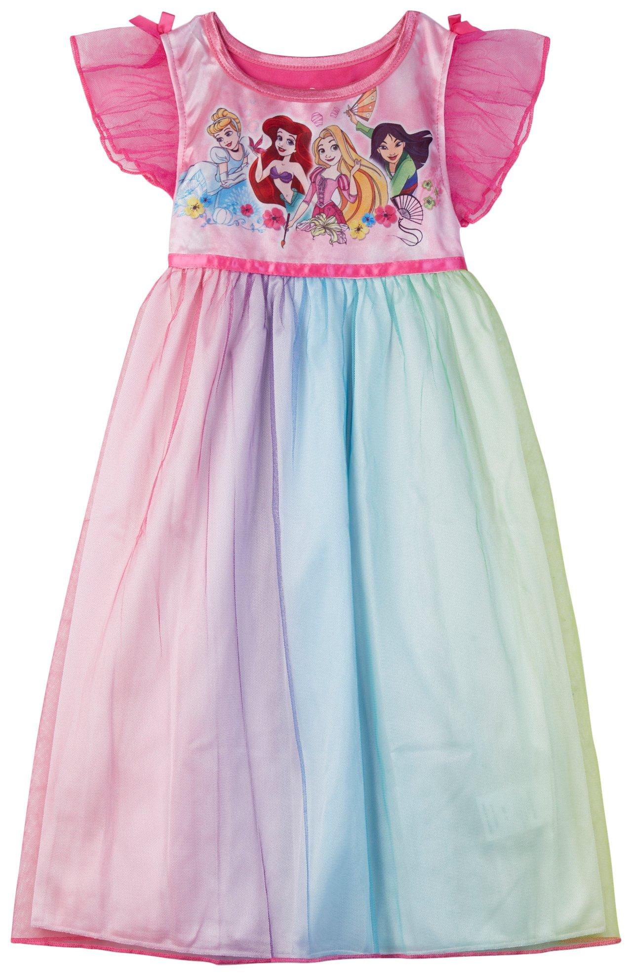 Disney Princess Toddler Girls Gown Party Dress