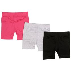 Toddler Girls 3-Pack Biker Shorts