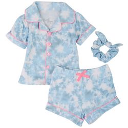Sweet Dreams Toddler Girls 3-pc. Tie Dye Pajama Set