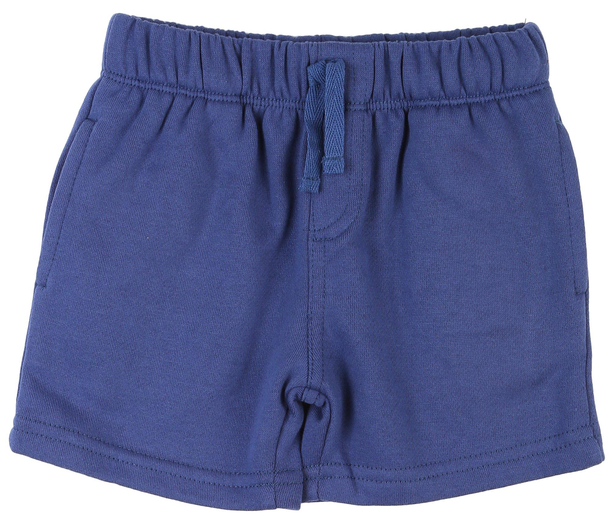 Baby Boys Solid French Terry Shorts