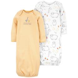 Baby Boys 2-pk. Adorable Little One Sleeper Gown Set