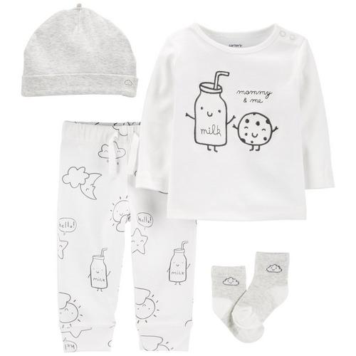 Carters Baby Boys 4-pc. Mommy & Me Cookie
