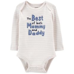 Carters Baby Boys The Best Of Both Mommy And Daddy Bodysuit