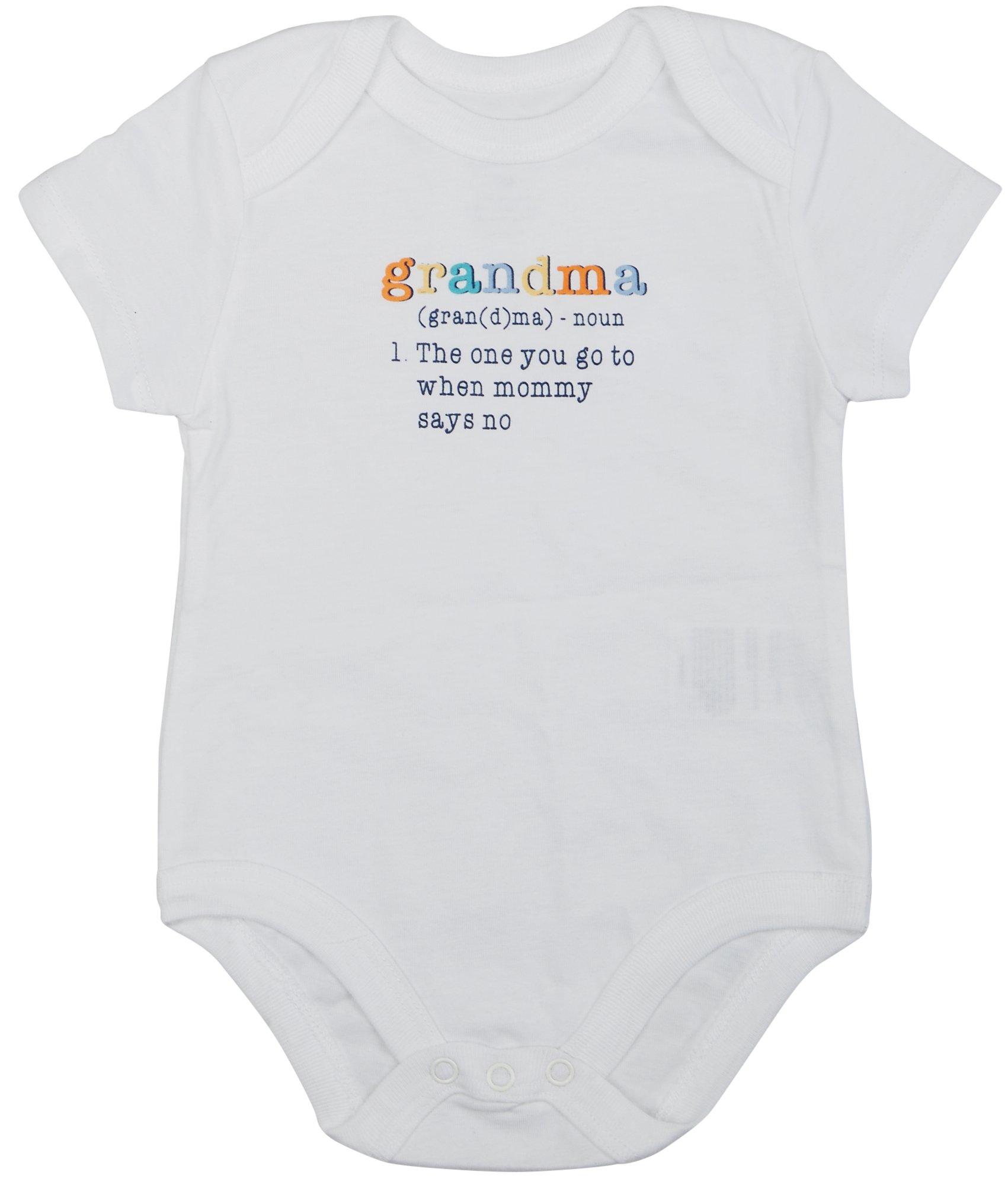 Baby Essentials Baby Boys Grandma Definition Bodysuit