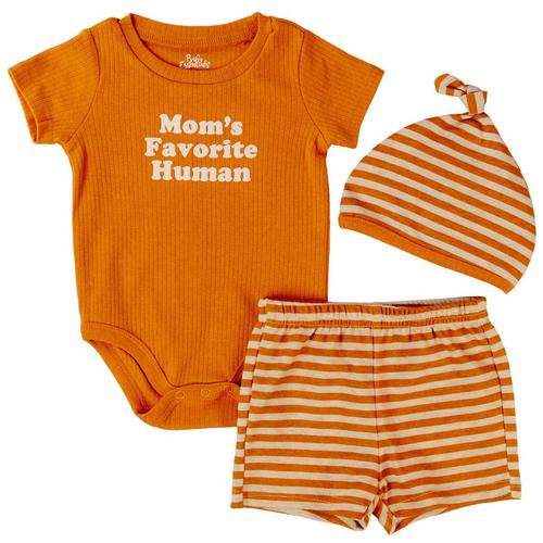 Baby Essentials Baby Boys 3-pc Mom's Favorite Human