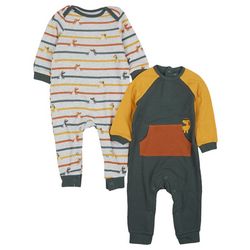 Little Me Baby Boys 2-pc. Dachshund Bodysuit Set