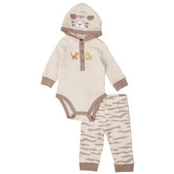 Little Me Baby Boys 2pc. Tiger Bodysuit Set