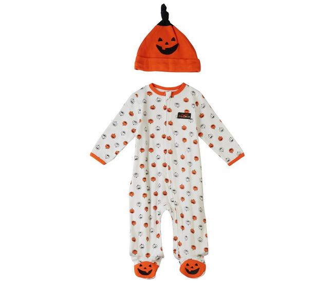 Carter's Little Boys and Girls Halloween Pumpkins 100% Snug Fit