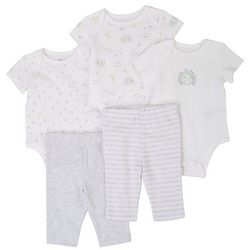 Little Me Baby Boys 5-pk. Welcome To The World Bodysuit Set