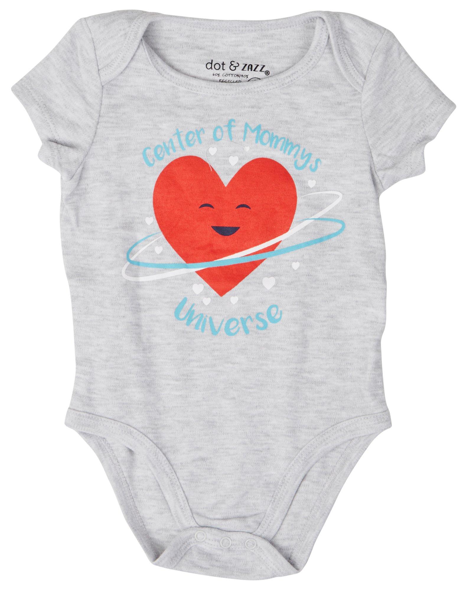 Dot & Zazz Baby Boys Heart Puff Sleeve