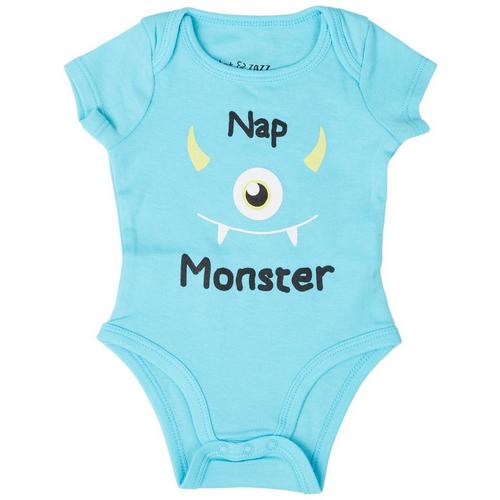 Dot & Zazz Baby Boys Nap Monsters Short