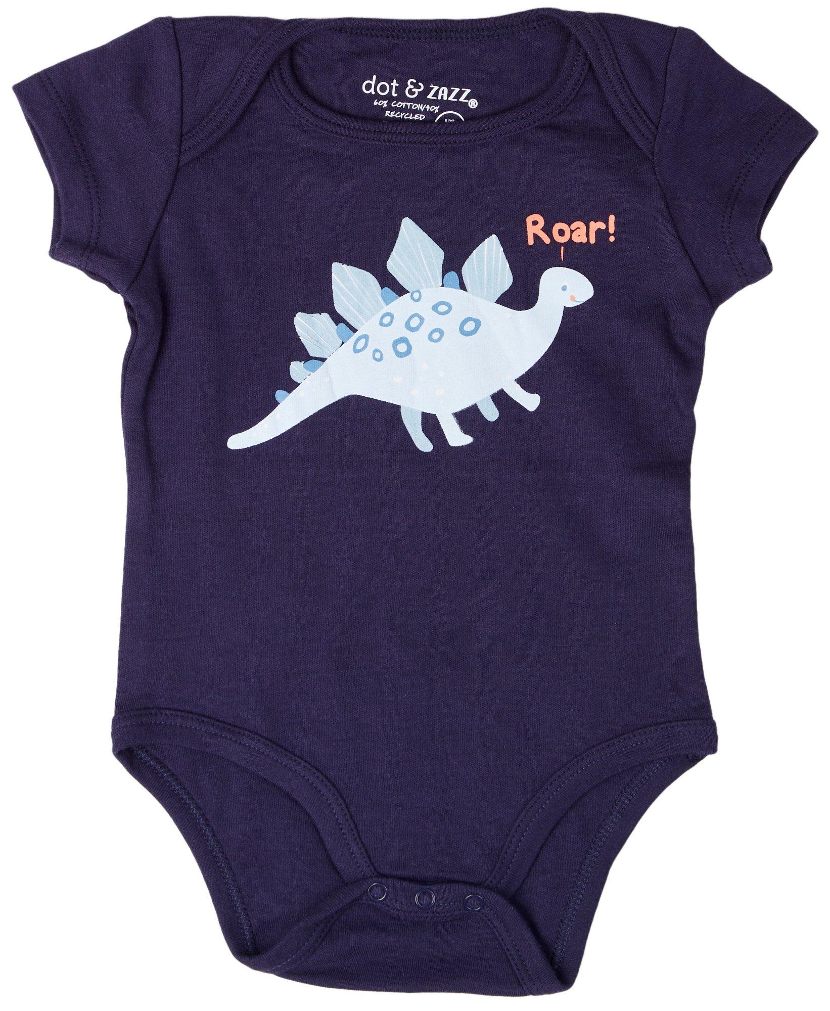 Baby Boys Roar Dinosaur Onesie